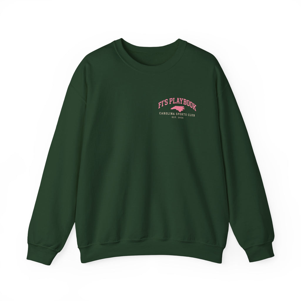 Carolina Has Range Crewneck Sweatshirt — Vintage Athletic Graphic