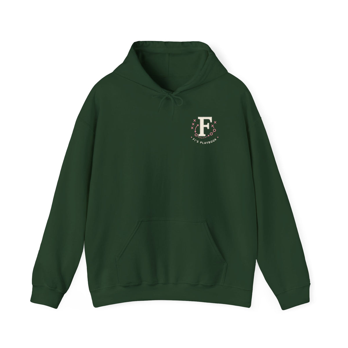 Playbook Hoodie – “Fi’s Playbook: Now You Know.” Football Strategy Pullover