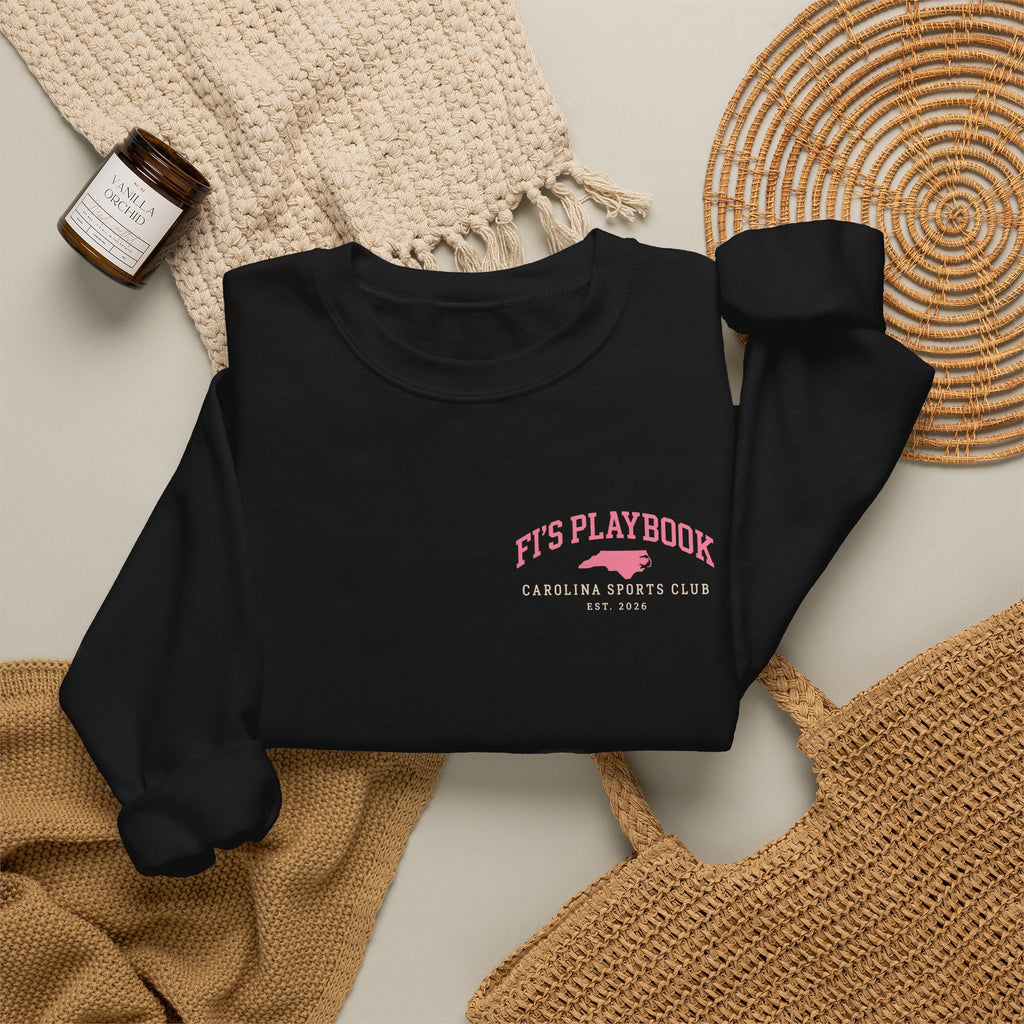 Carolina Has Range Crewneck Sweatshirt — Vintage Athletic Graphic