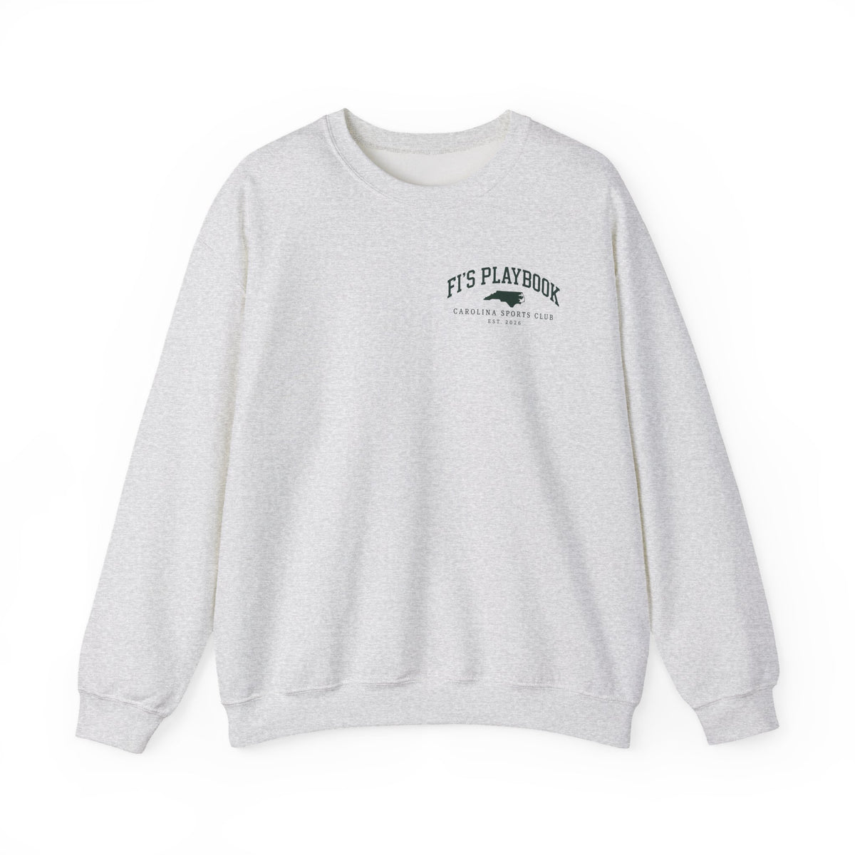 Carolina Has Range Crewneck Sweatshirt — Vintage Athletic Graphic