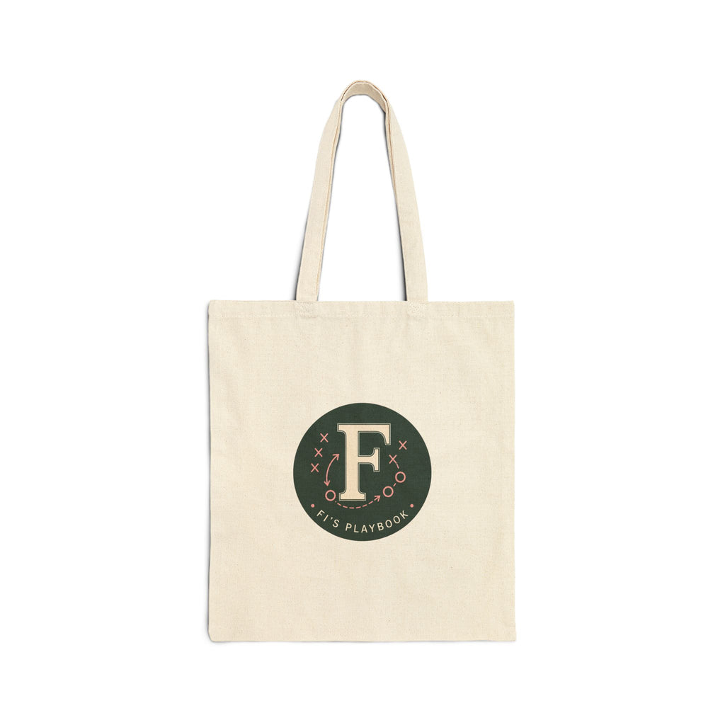 Fi's Playbook Tote | Cotton Canvas Tote Bag